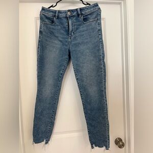 American Eagle Outfitters Blue Skinny Jeans